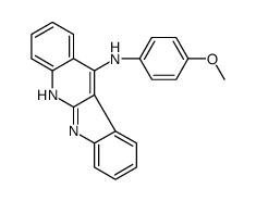 N-(4-methoxyphenyl)-6H-indolo[2,3-b]quinolin-11-amine Structure