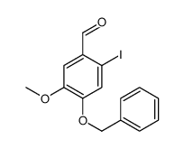 2-iodo-5-methoxy-4-phenylmethoxybenzaldehyde结构式