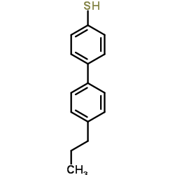 4-(4-N-PROPYLPHENYL)THIOPHENOL结构式