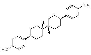 [反式(反式)]-1,1’-[1,1’-二环己基]-4,4’-二基双[4-甲基苯]结构式