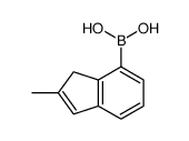 (2-methyl-3H-inden-4-yl)boronic acid结构式