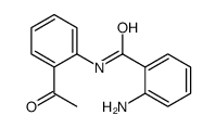 N-(2-acetylphenyl)-2-aminobenzamide Structure