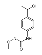 3-[4-(1-chloroethyl)phenyl]-1-methoxy-1-methylurea结构式