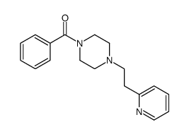 phenyl-[4-(2-pyridin-2-ylethyl)piperazin-1-yl]methanone Structure