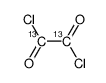 oxalyl dichloride Structure