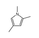 1H-Pyrrole, 1,2,4-trimethyl Structure