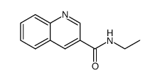 quinoline-3-carboxylic acid ethylamide Structure