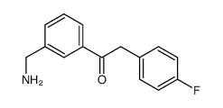 1-[3-(Aminomethyl)phenyl]-2-(4-fluorophenyl)ethanone图片