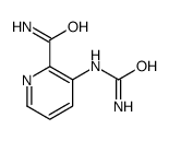 3-(carbamoylamino)pyridine-2-carboxamide结构式