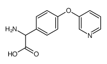 2-氨基-2-[4-(3-吡啶氧基)苯基]乙酸图片