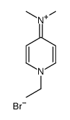 1-ethyl-N,N-dimethylpyridin-1-ium-4-amine,bromide Structure