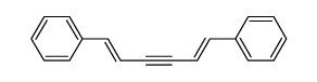 (1E,5E)-1,6-diphenylhexa-1,5-dien-3-yne结构式