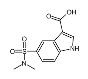 5-(dimethylsulfamoyl)-1H-indole-3-carboxylic acid Structure