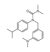 1-[[3-(dimethylamino)phenyl]methyl]-3,3-dimethyl-1-(4-propan-2-ylphenyl)urea Structure