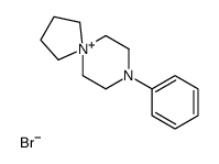 8-phenyl-8-aza-5-azoniaspiro[4.5]decane,bromide Structure