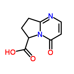 4-Oxo-4,6,7,8-tetrahydropyrrolo[1,2-a]pyrimidine-6-carboxylic acid Structure