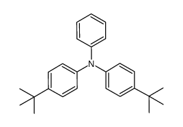 4-tert-butyl-N-(4-tert-butylphenyl)-N-phenylaniline Structure