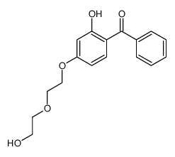 [2-hydroxy-4-[2-(2-hydroxyethoxy)ethoxy]phenyl]-phenylmethanone结构式