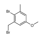 2-Bromo-1-(bromomethyl)-5-methoxy-3-methylbenzene picture