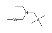 Ethylamine, N,N-bis(trimethylsilyl)methyl]- Structure