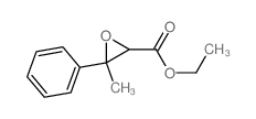 ethyl 3-methyl-3-phenyl-oxirane-2-carboxylate structure