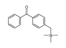 PHENYL-(4-TRIMETHYLSILANYLMETHYL-PHENYL)-METHANONE structure