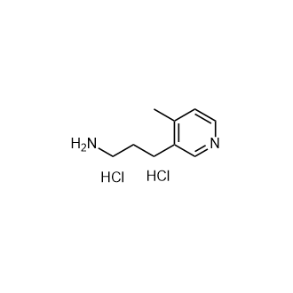 3-(4-Methylpyridin-3-yl)propan-1-aminedihydrochloride structure