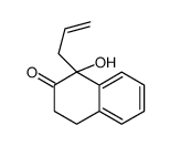 1-hydroxy-1-prop-2-enyl-3,4-dihydronaphthalen-2-one Structure