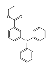 ethyl 3-diphenylphosphanylbenzoate Structure