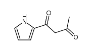 1-(2-Pyrrolyl)-1,3-butandion Structure