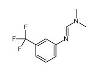 N,N-dimethyl-N'-[3-(trifluoromethyl)phenyl]methanimidamide结构式