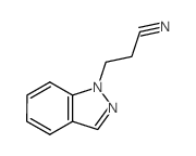 3-(1H-indazol-1-yl)propanenitrile Structure