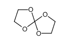 1,4,6,9-tetraoxaspiro[4.4]nonane Structure