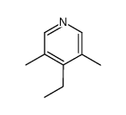 3,5-dimethyl-4-ethylpyridine Structure