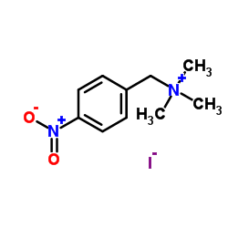 Benzenemethanaminium,N,N,N-trimethyl-4-nitro-, iodide (1:1) Structure