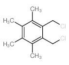 Benzene,1,2-bis(chloromethyl)-3,4,5,6-tetramethyl- structure