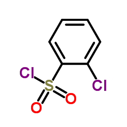 2-Chlorobenzenesulfonyl chloride Structure