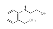 Ethanol,2-[(2-ethylphenyl)amino]- structure