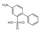 5-amino-2-phenylbenzenesulfonic acid Structure