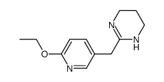 Pyrimidine, 2-[(6-ethoxy-3-pyridinyl)methyl]-1,4,5,6-tetrahydro- (9CI) Structure