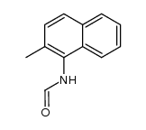 1-Formylamino-2-methylnaphthalin结构式