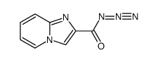 imidazo[1,2-a]pyridine-2-carbonyl azide结构式