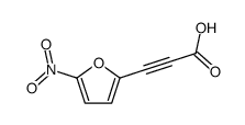 3-(5-nitrofuran-2-yl)prop-2-ynoic acid结构式