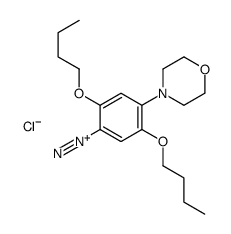 2,5-dibutoxy-4-morpholin-4-ylbenzenediazonium,chloride结构式