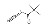 trimethylacetyl azide结构式