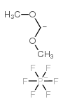 methoxymethylidene(methyl)oxidanium,hexafluorophosphate Structure