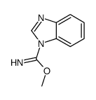 1H-Benzimidazole-1-carboximidicacid,methylester(9CI) structure