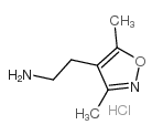 2-(3,5-DIMETHYL-ISOXAZOL-4-YL)-ETHYLAMINE structure