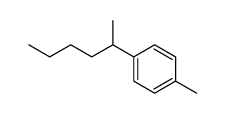 1-(hexan-2-yl)-4-methylbenzene Structure