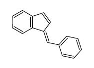 1H-Indene,1-(phenylmethylene)-结构式